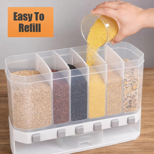 Grain Dispenser For Kitchen