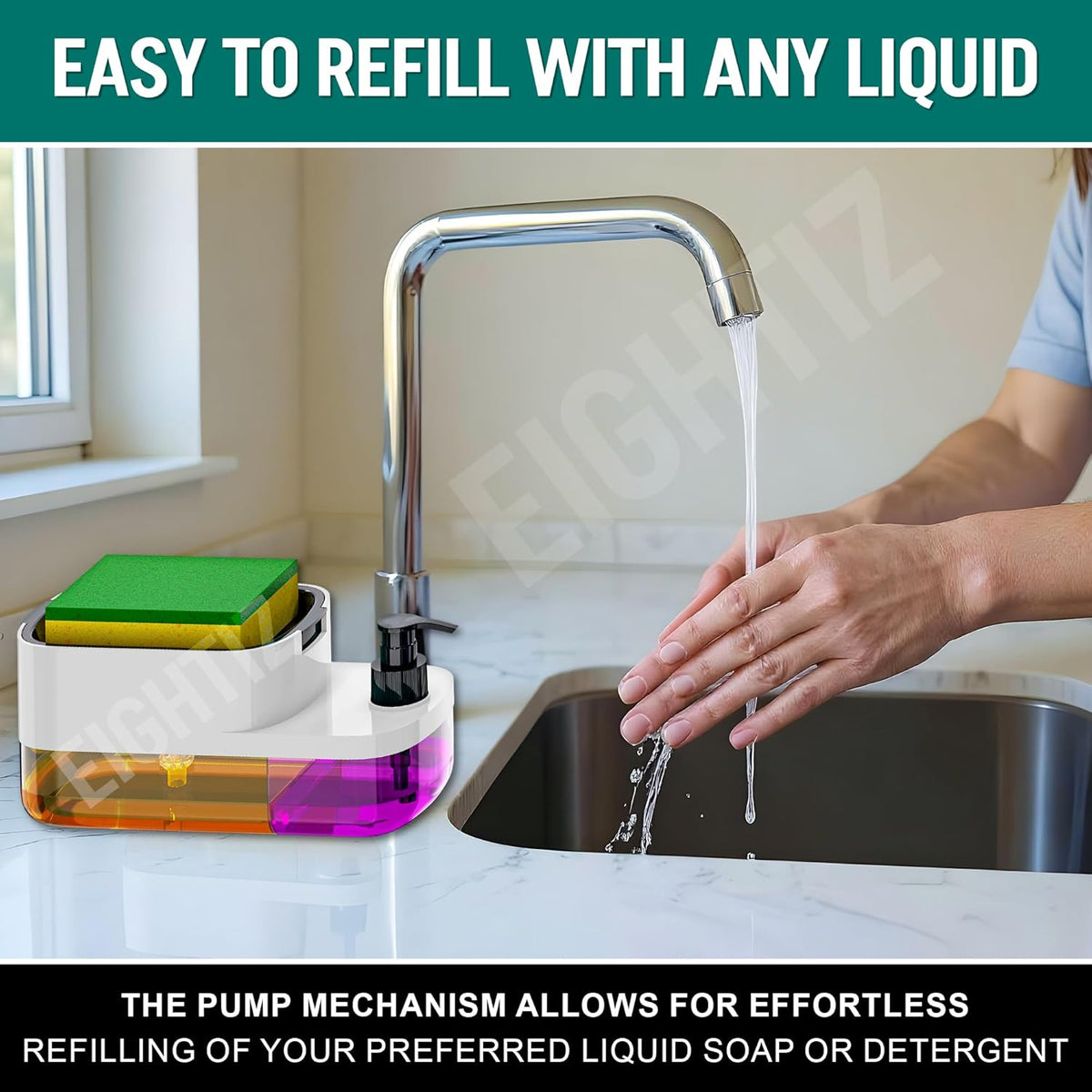 3 in 1 Soap dispenser