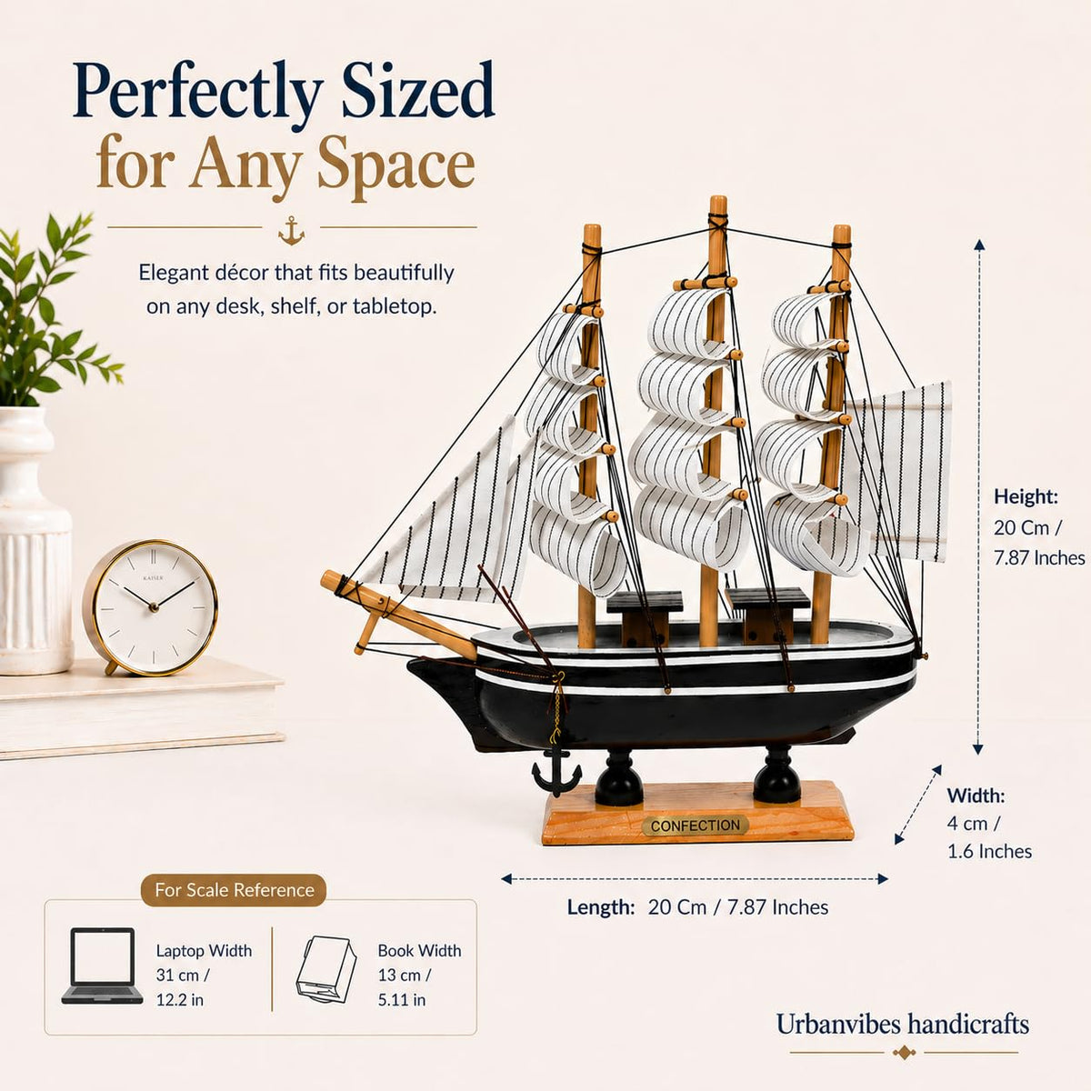 Collectible wooden showpiece for room decoration