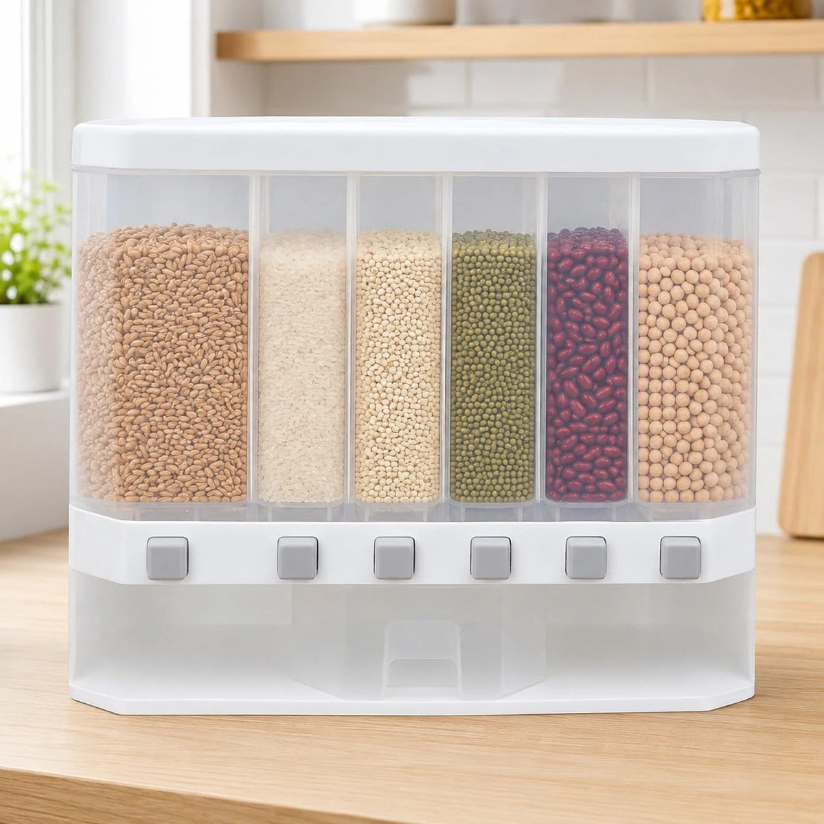 Grain Dispenser For Kitchen