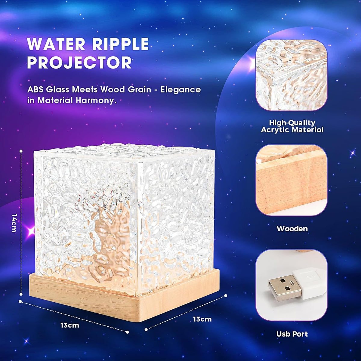 Ocean Effect Night Light