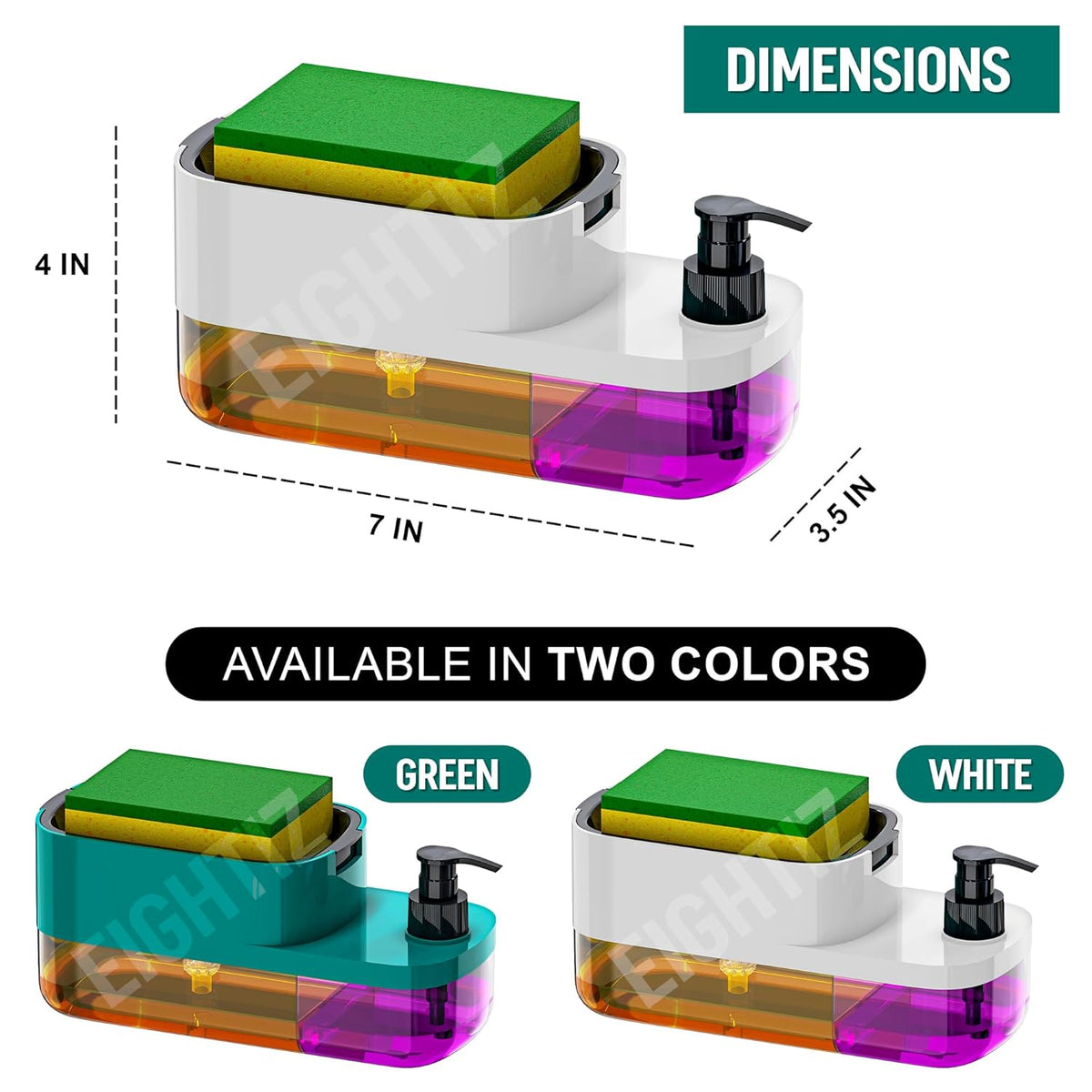 3 in 1 Soap dispenser